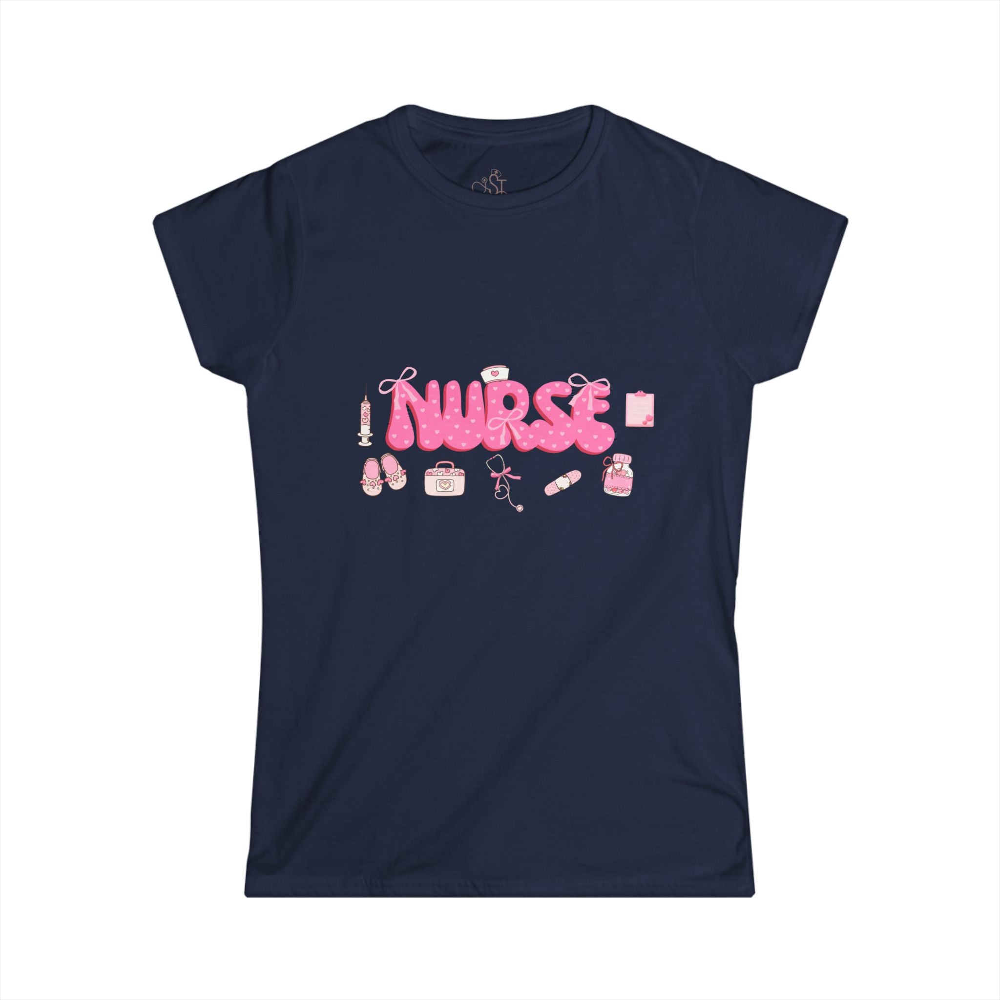 Cute Nurse Graphic Tee for Women - Perfect Gift for Healthcare Workers