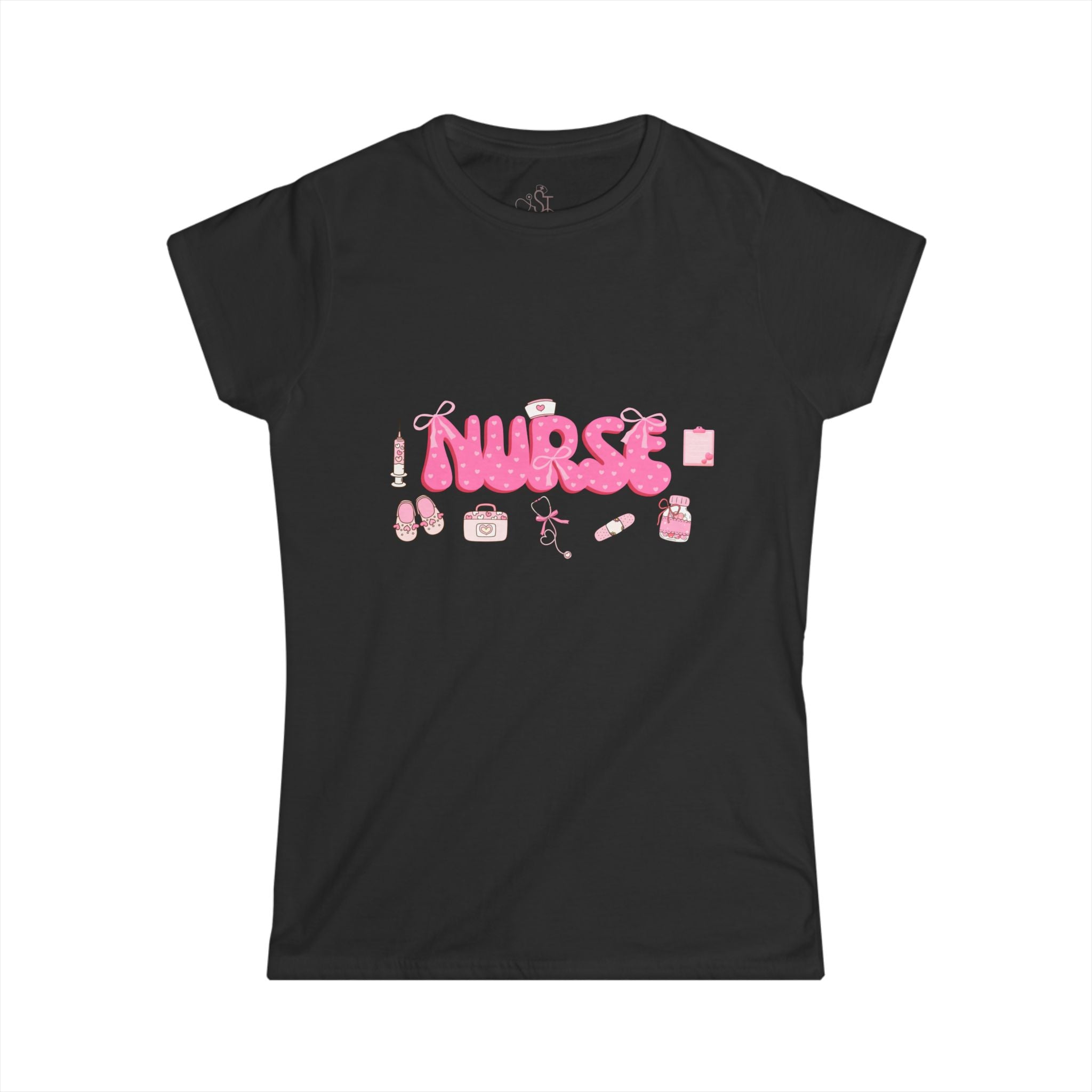 Cute Nurse Graphic Tee for Women - Perfect Gift for Healthcare Workers