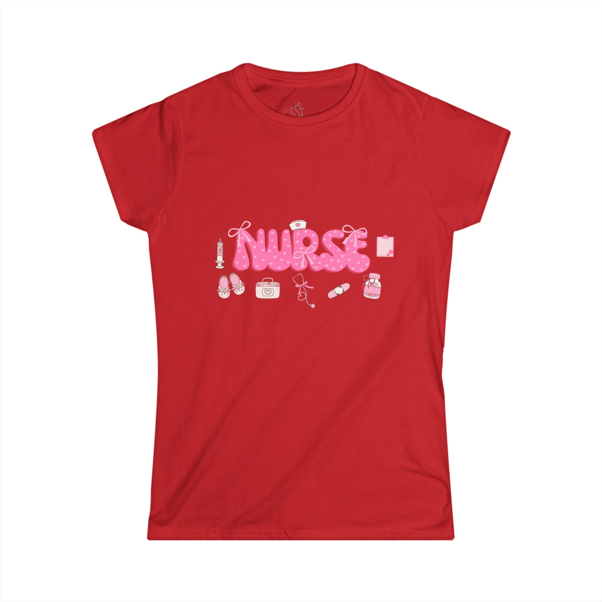 Cute Nurse Graphic Tee for Women - Perfect Gift for Healthcare Workers